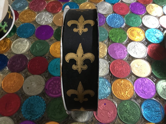 1” Fleur De Lis Ribbon