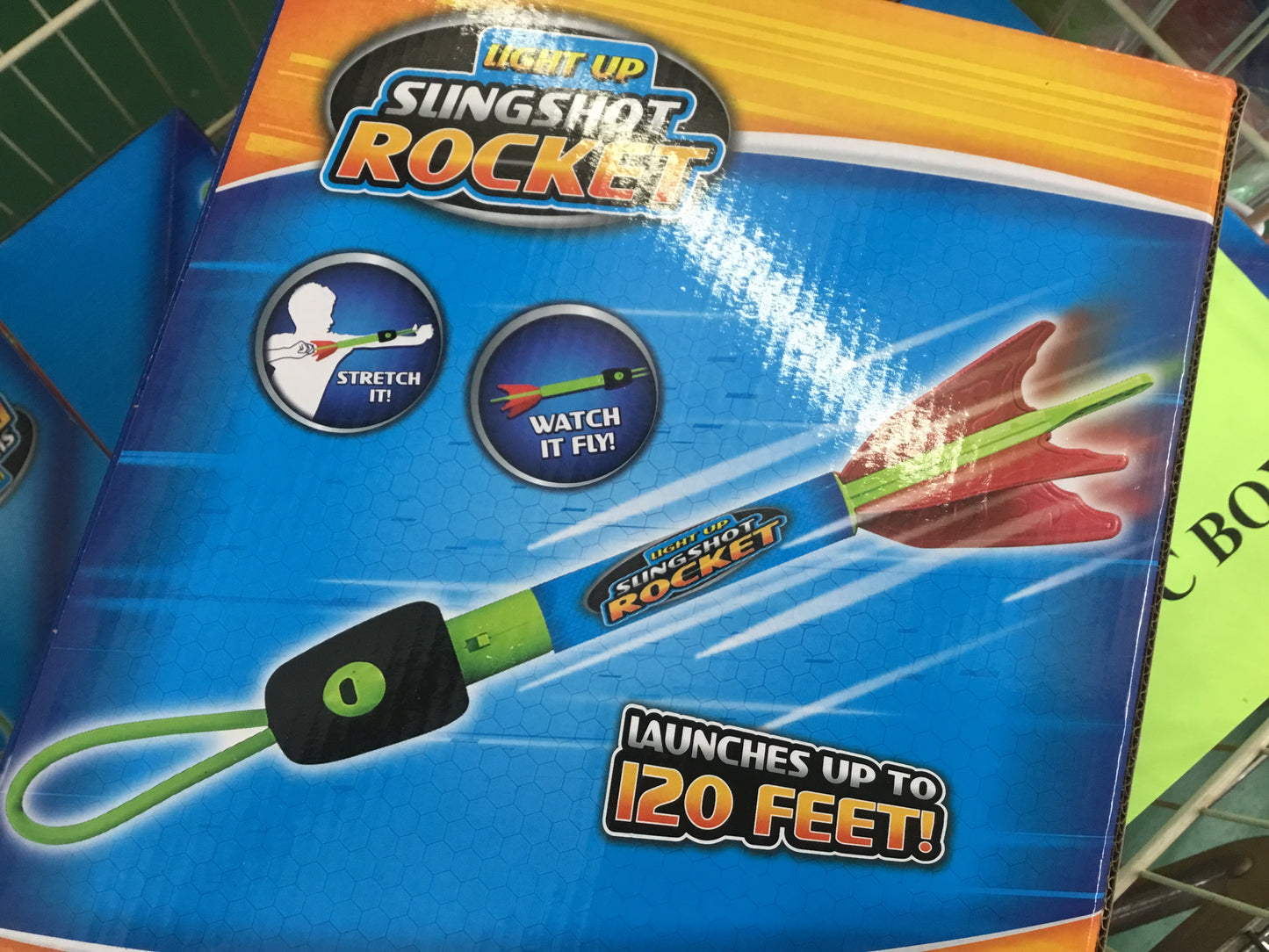 LIGHT UP SLINGSHOT ROCKET