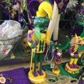 MARDI GRAS GATOR NUTCRACKER