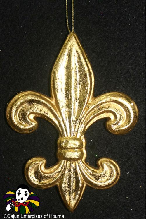 COATED GOLD FLEUR DE LIS