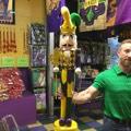 36" MARDI GRAS NUTCRACKER