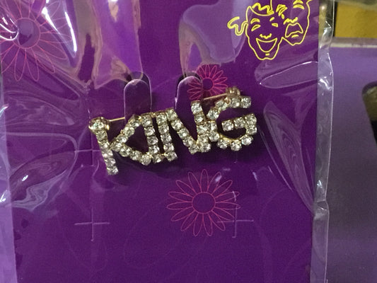 RHINESTONE KING  PIN