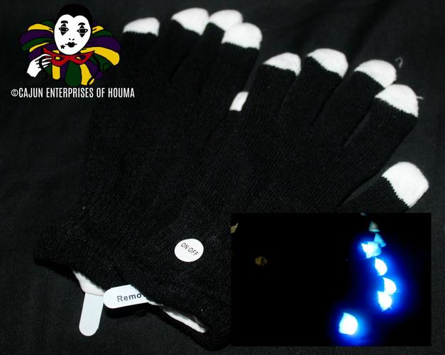 BLACK FLASHING GLOVE