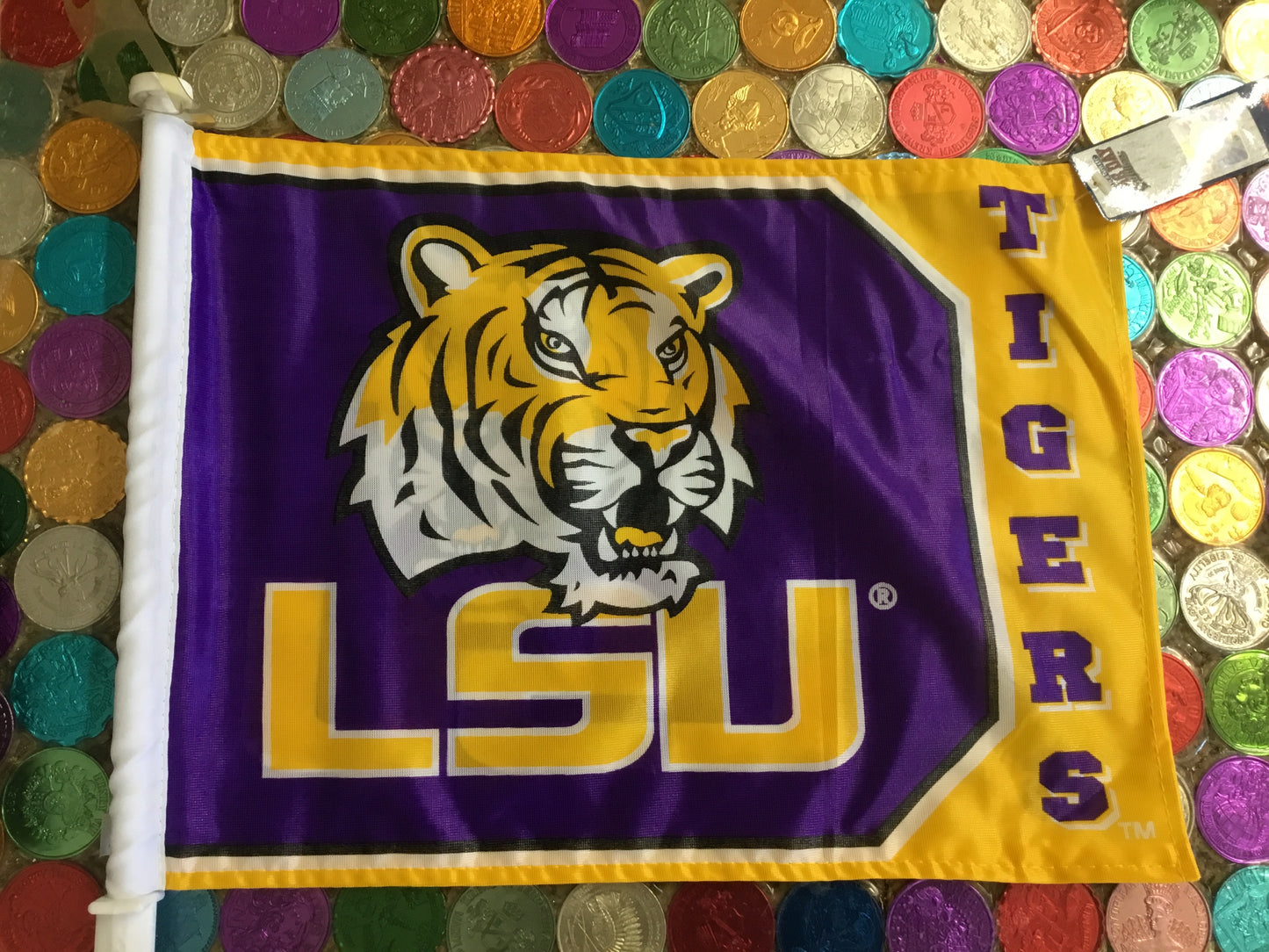 LSU Game Day Car Flag