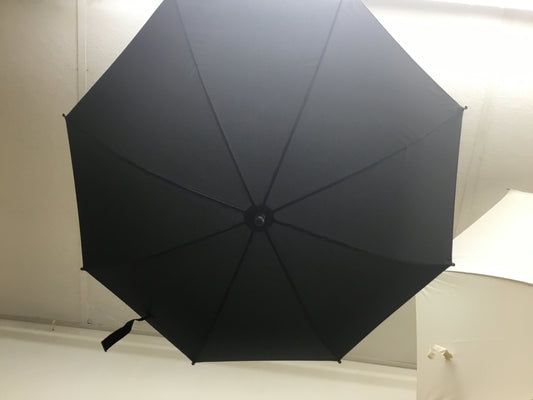 19" BLACK NYLON UMBRELLA