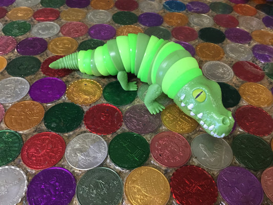 LIGHT UP SLINKY ALLIGATOR