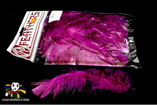 MARABOU PURPLE FEATHERS