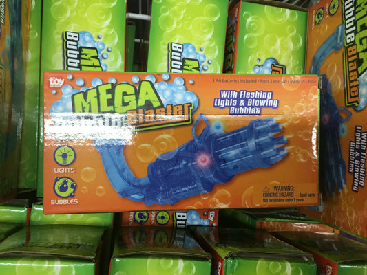 LIGHT UP GATLING BUBBLE BLASTER