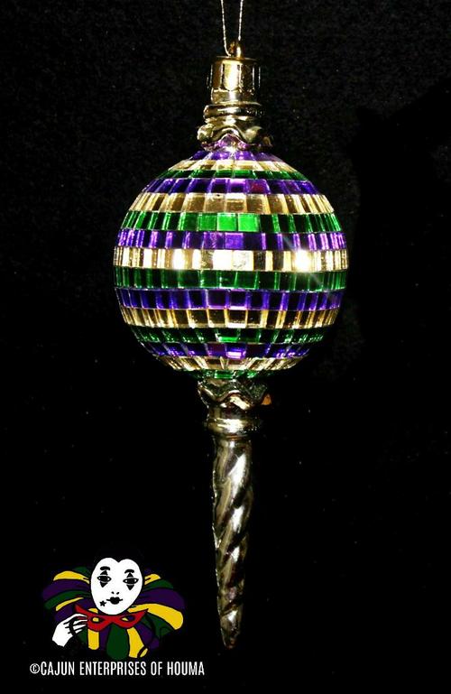 MIRROR DISCO BALL FINIAL