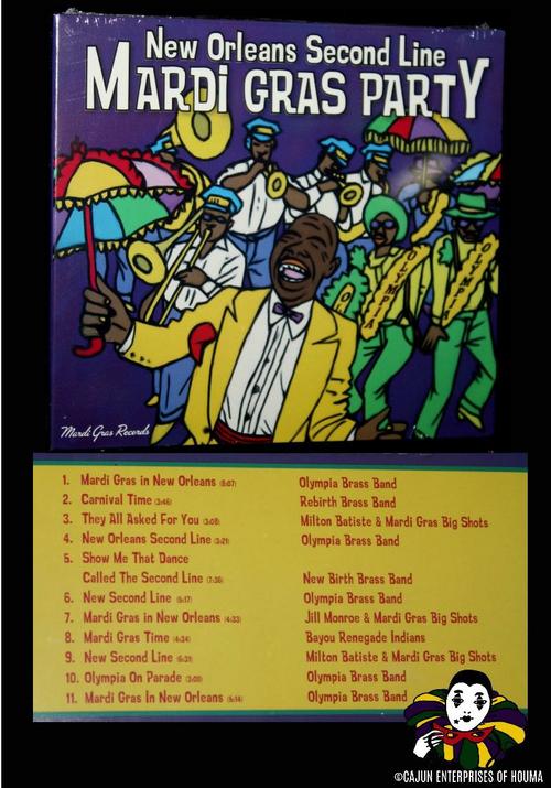 MARDI GRAS PARTY CD