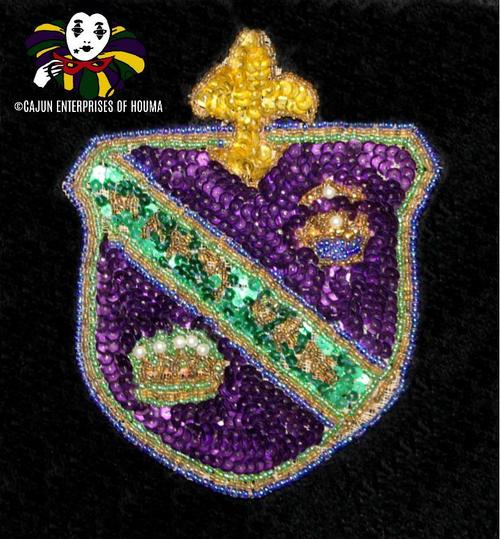 BEADED COAT OF ARMS(14)