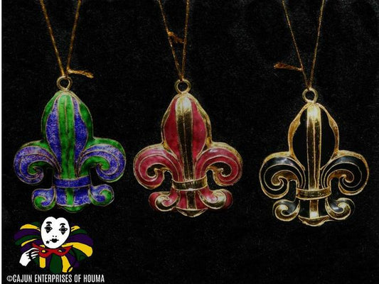 FLEUR DE LIS ORNAMENT