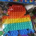 RAINBOW JUMBO ROBOT POPPER