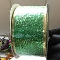 GREEN GLITTER FOIL RIBBON