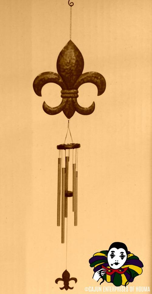 FLEUR DE LIS  WINDCHIME